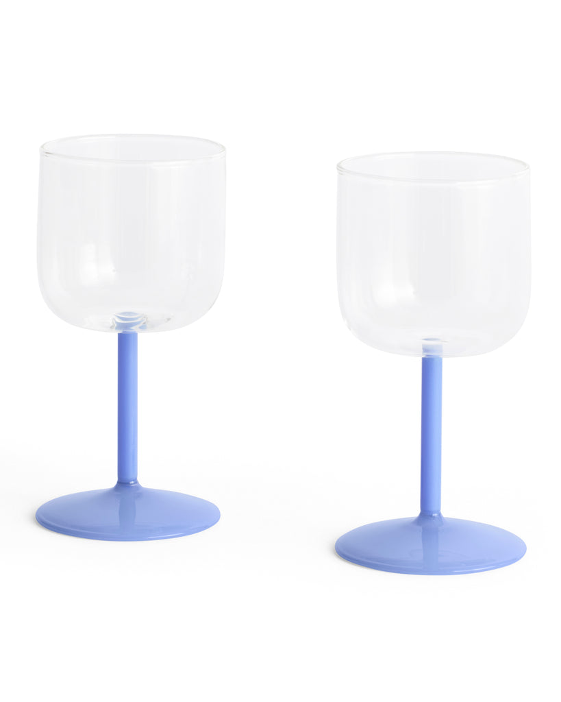 Tint Wine Glass Set - Blue