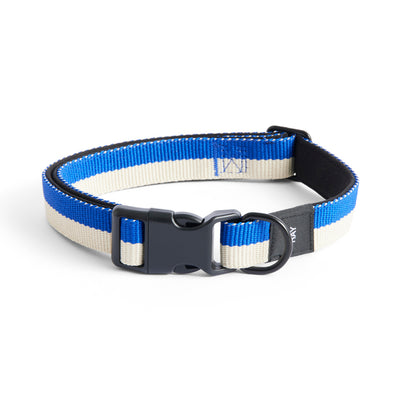 Two Tone Dog Collar - Blue & White
