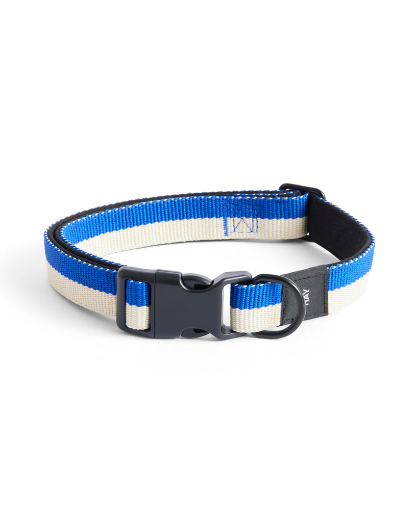 Two Tone Dog Collar - Blue & White