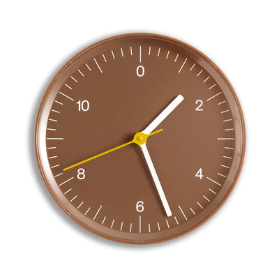 Wall Clock - Brown