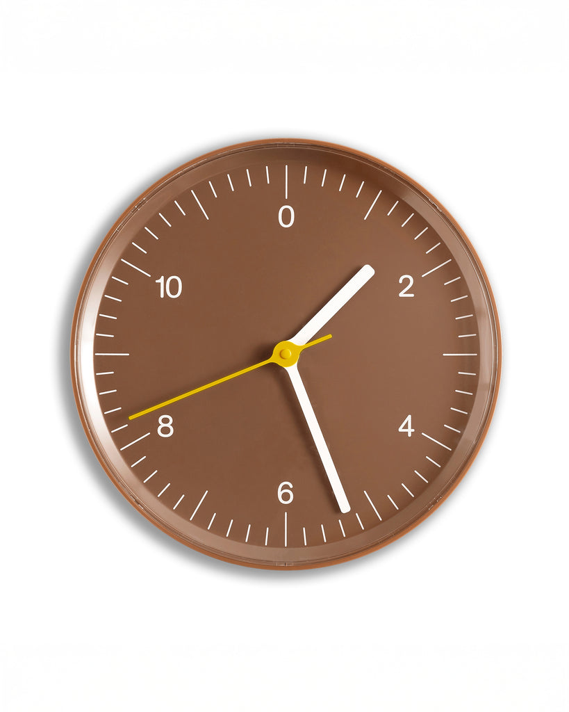 Wall Clock - Brown