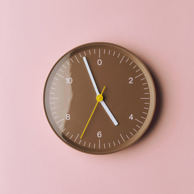 Wall Clock - Brown