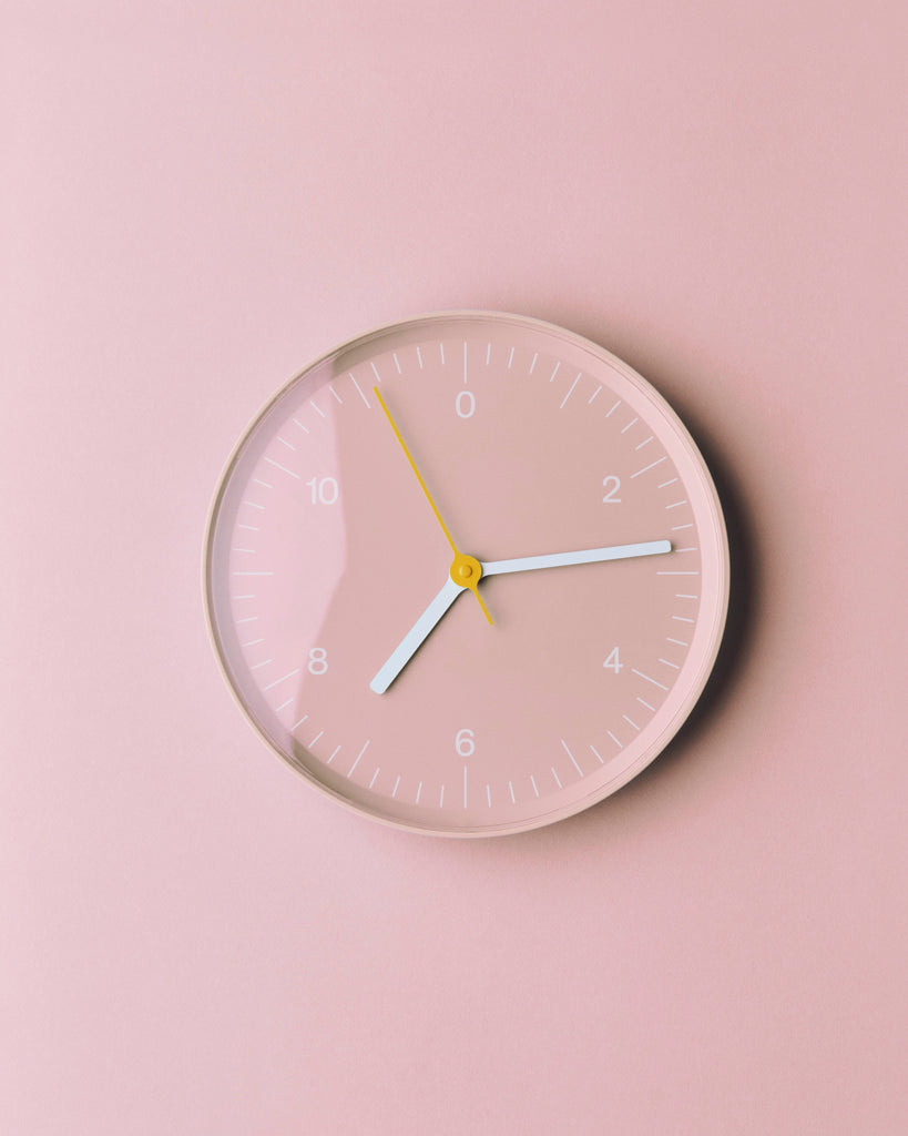 Wall Clock - Pink