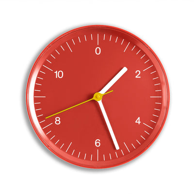 Wall Clock - Red