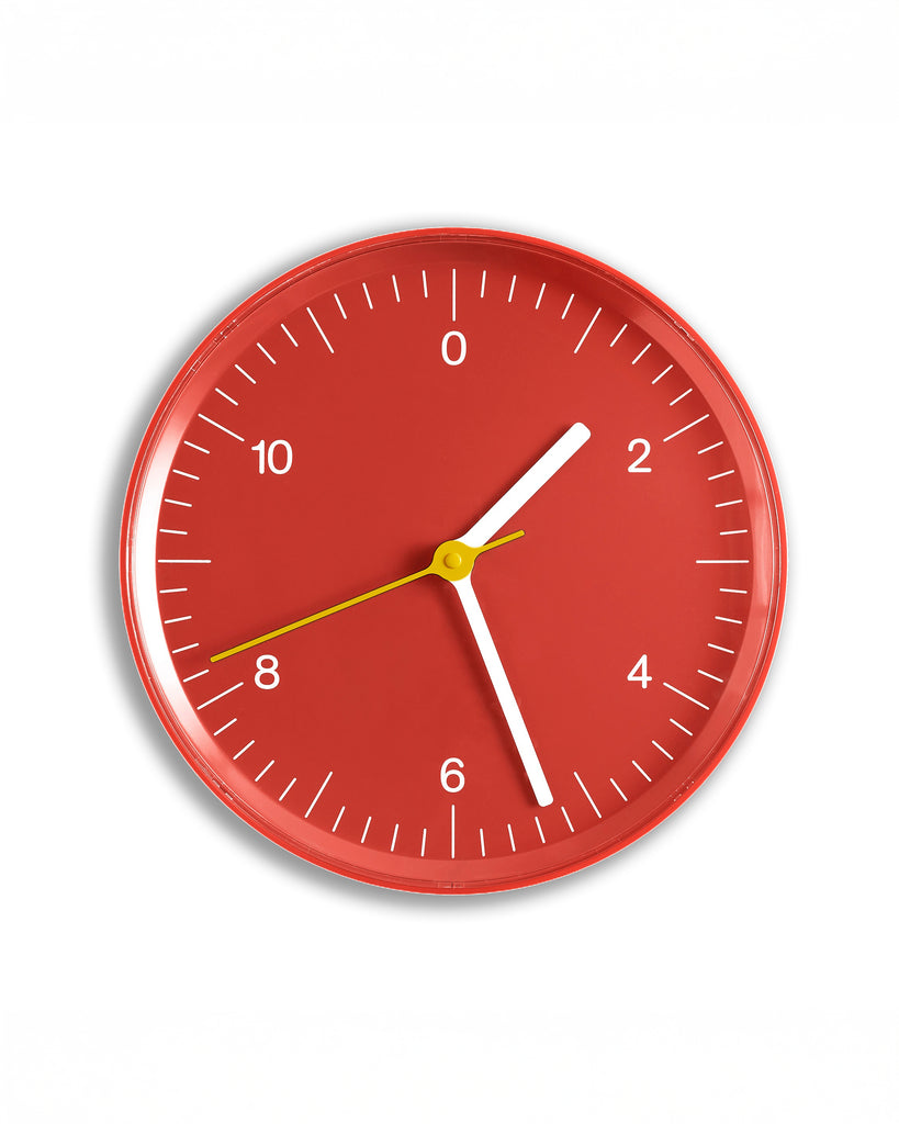 Wall Clock - Red
