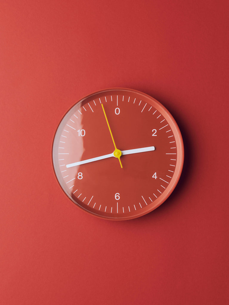 Wall Clock - Red