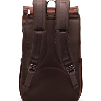 Little America Backpack - Bitter Choc & Dark Roast