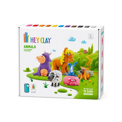 Large Air-Dry Hey Clay - Animals