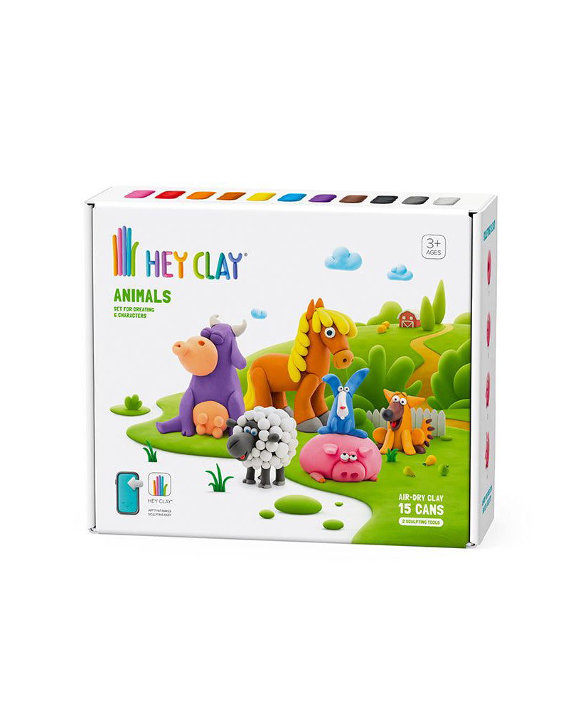 Large Air-Dry Hey Clay - Animals