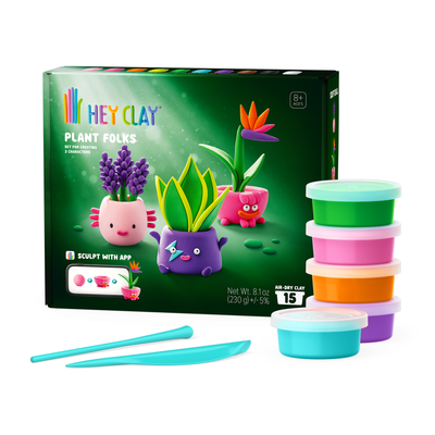 Large Air-Dry Hey Clay - Plant Folks