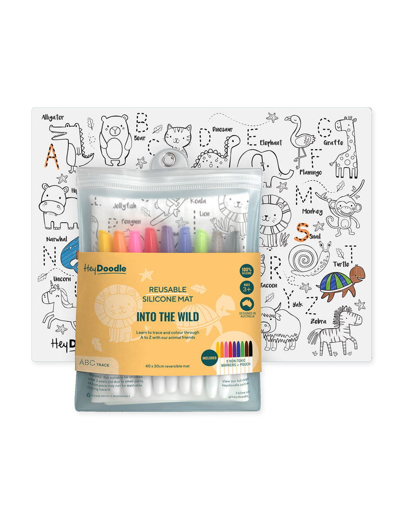 Silicone Drawing Mat - Into the Wild