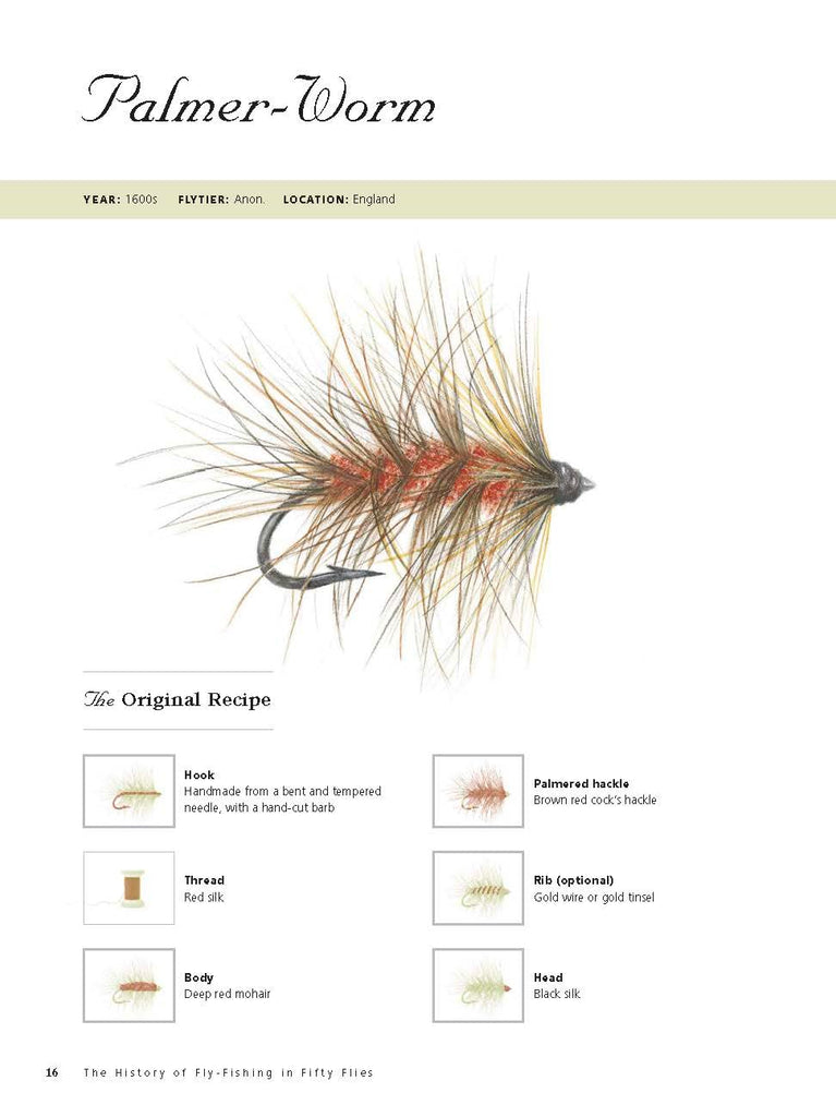 History of Fly-Fishing in Fifty Flies