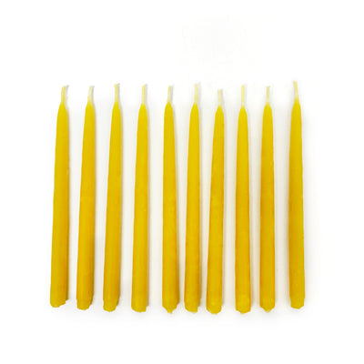 Beeswax Birthday Candles
