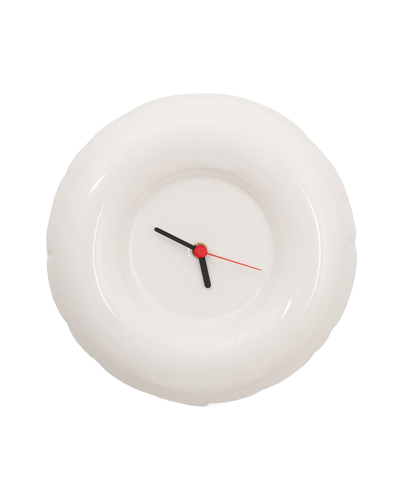 Ceramic Clock - Bone