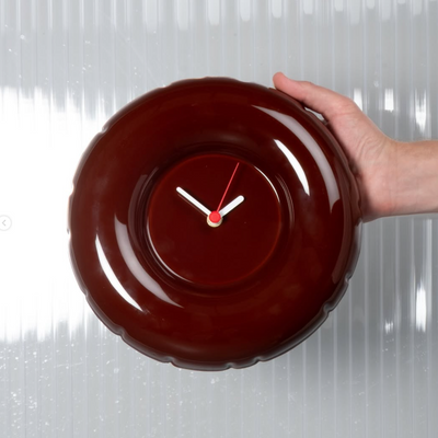 Ceramic Clock - Chocolate