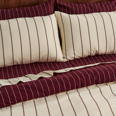 Versa Duvet Cover - Chamomile & Wine