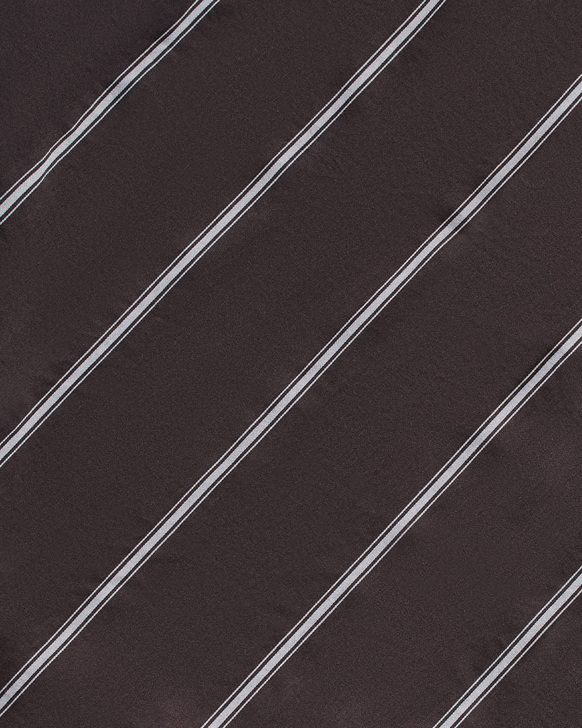 Chocolate Stripe Pillowcases
