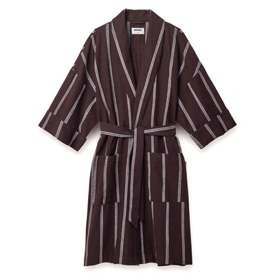 Chocolate Stripe Robe