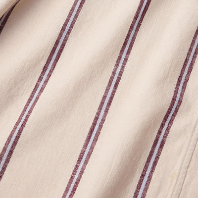 Cream Stripe Robe