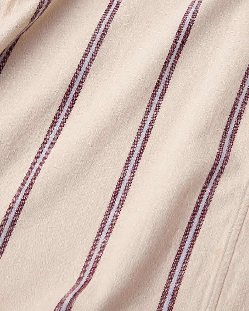 Cream Stripe Robe