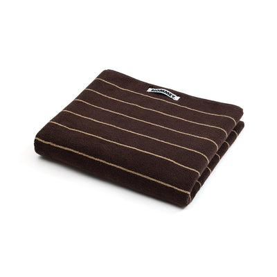 Espresso Pinstripe Towels