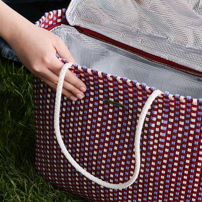 Insulated Picnic Bag - Berry