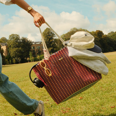 Insulated Picnic Bag - Berry