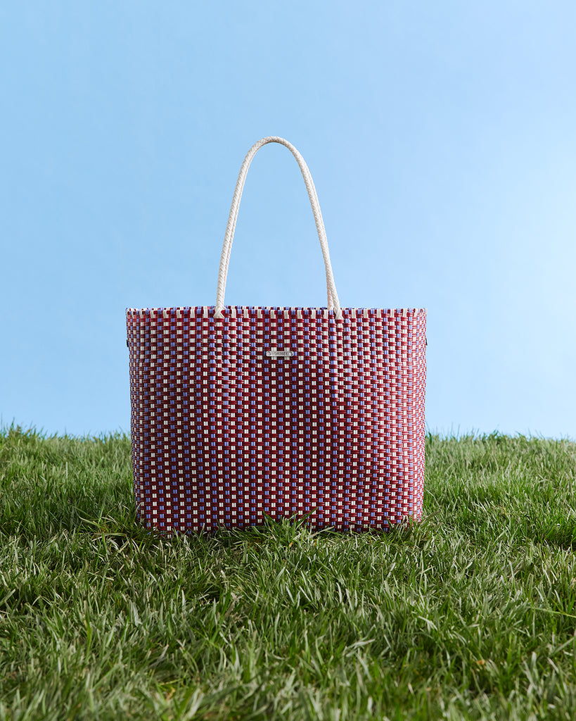 Insulated Picnic Bag - Berry