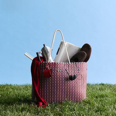 Insulated Picnic Bag - Berry