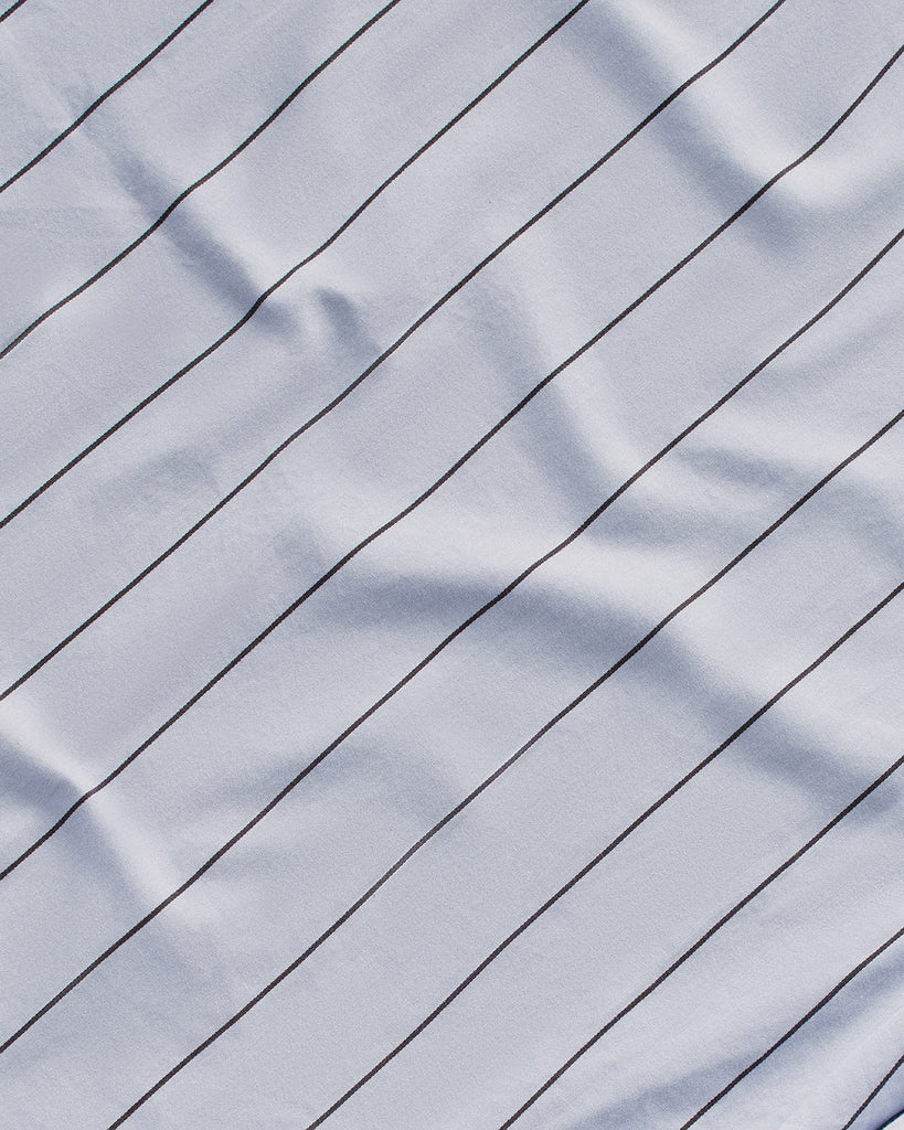 Mist Pinstripe Pillowcases