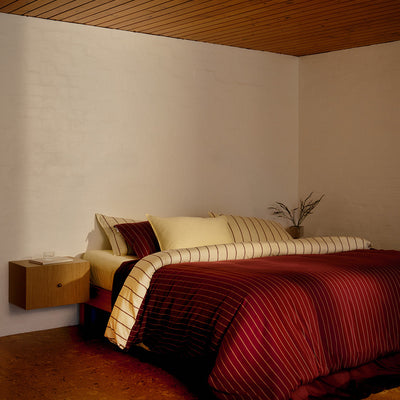 Versa Duvet Cover - Chamomile & Wine