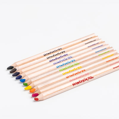 Jumbo Triangle Beeswax Pencils