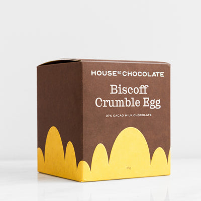 Biscoff Crumble Milk Chocolate Egg