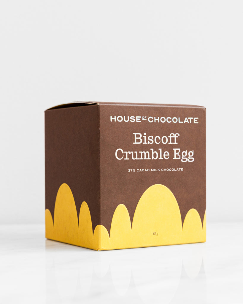 Biscoff Crumble Milk Chocolate Egg