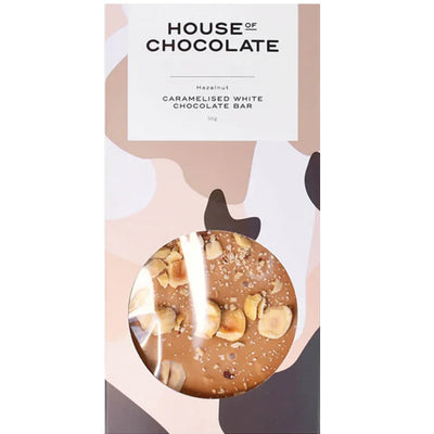 Hazelnut Caramelised White Chocolate Bar