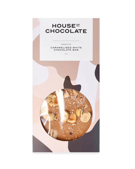 Hazelnut Caramelised White Chocolate Bar