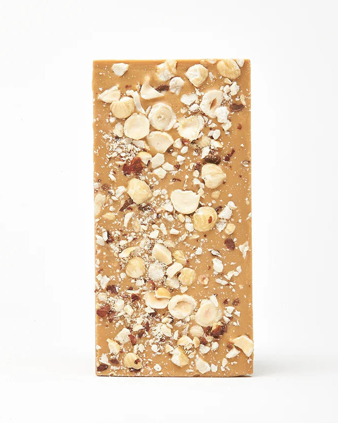 Hazelnut Caramelised White Chocolate Bar
