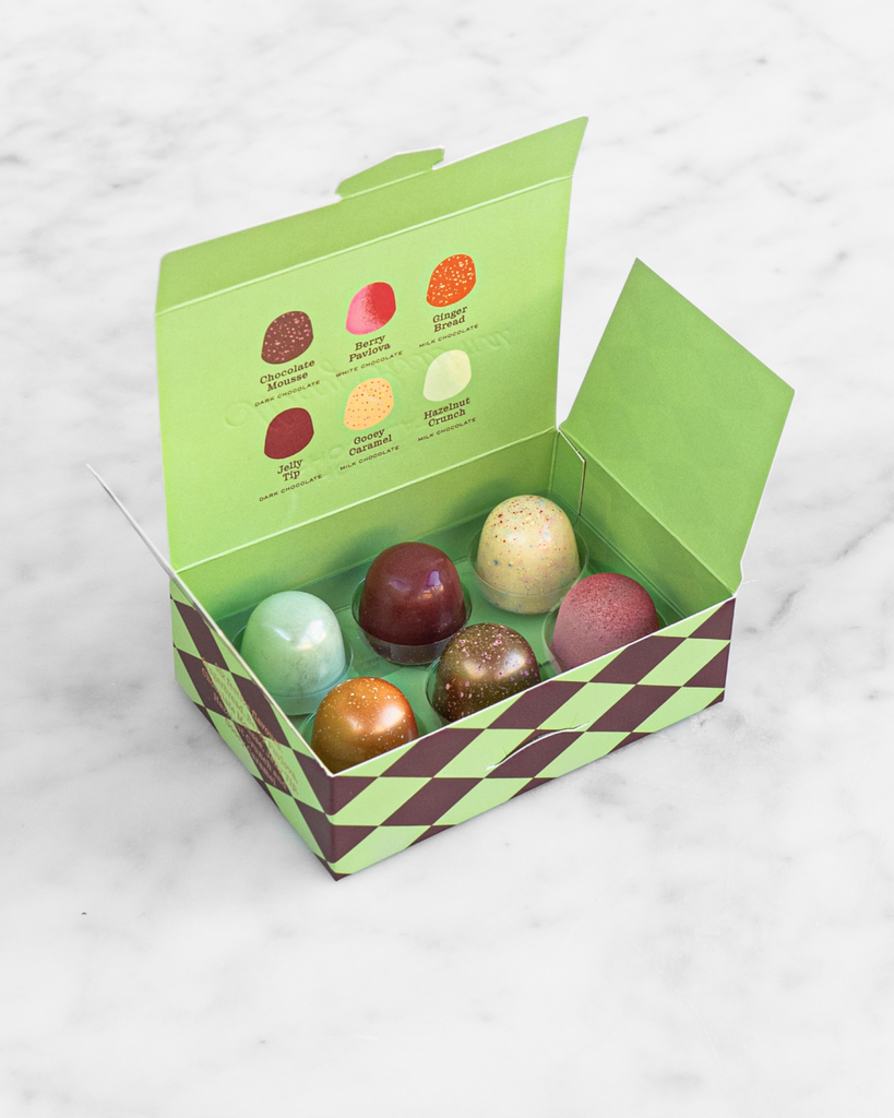 Mixed Six Piece Bonbon Box