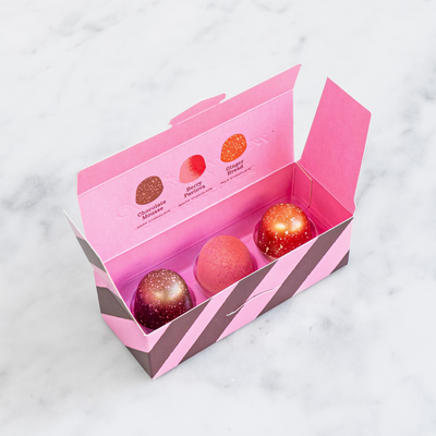 Mixed Three Piece Bonbon Box