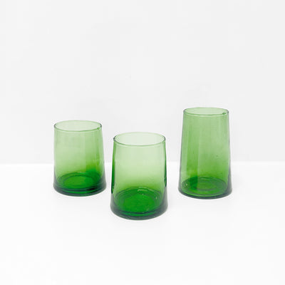 Wine Glasses - Green