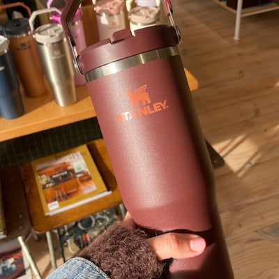 Flip Straw Tumbler - Coffee