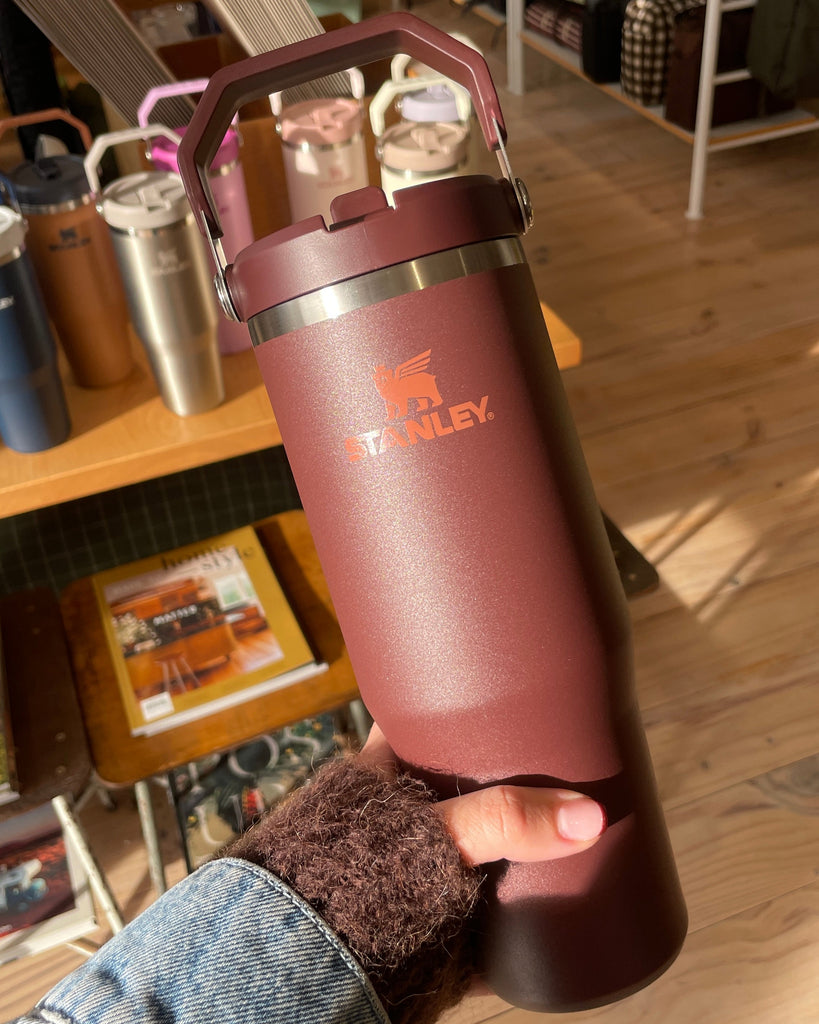 Flip Straw Tumbler - Coffee