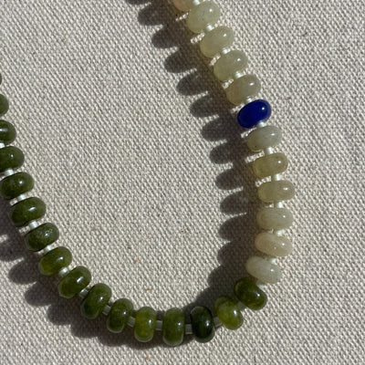 Dirty Martini Gemstone Necklace