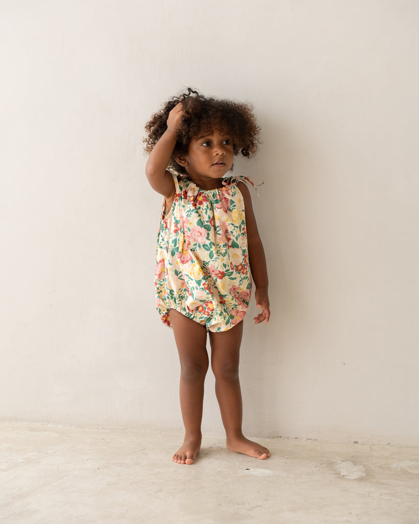 Lottie Romper - Garden Floral
