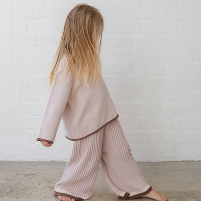 Essential Knit Jumper - Dusty Pink
