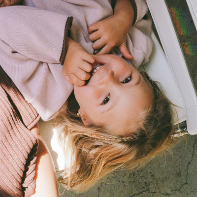 Essential Knit Jumper - Dusty Pink
