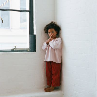 Essential Knit Pants - Chilli