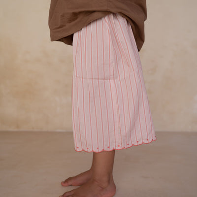Fleur Pants - Pink Stripe