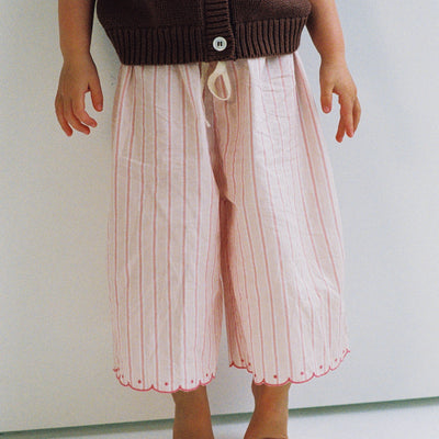 Fleur Pants - Pink Stripe