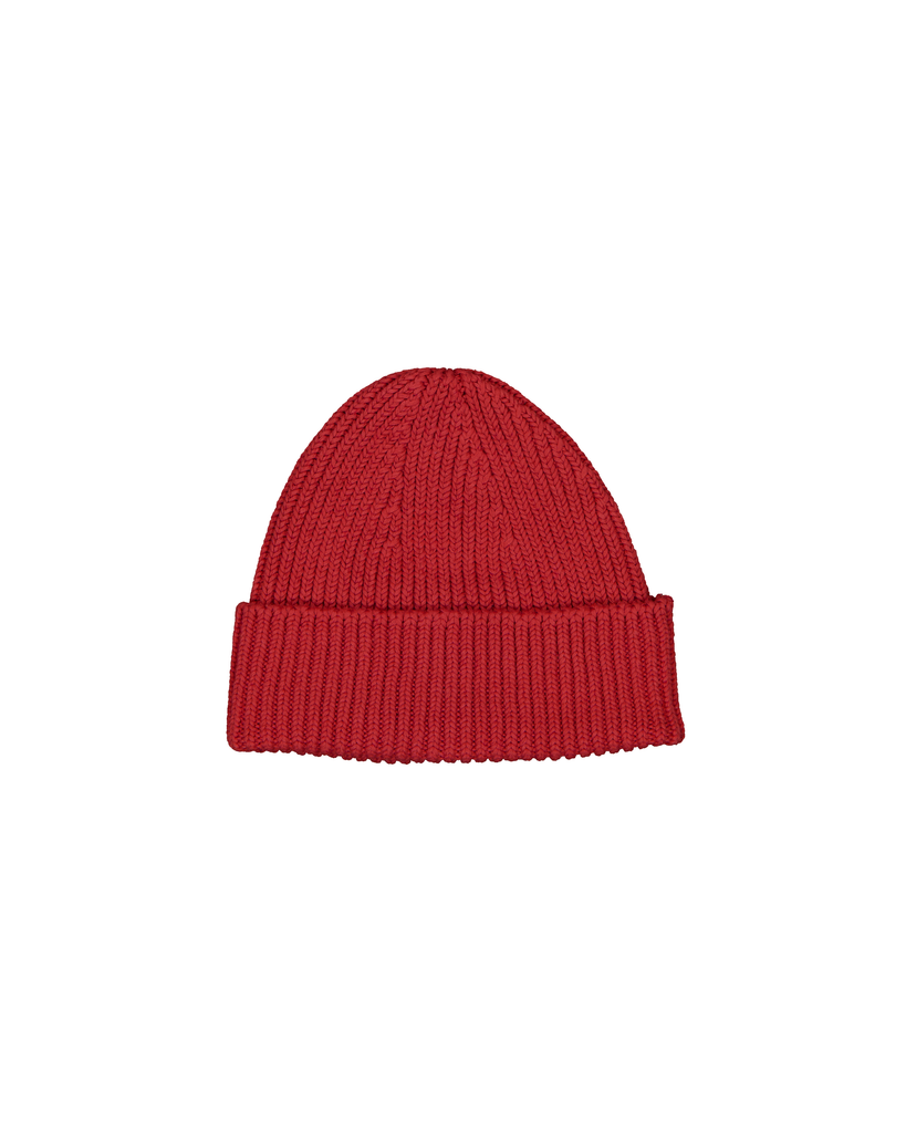 Knit Beanie - Chilli